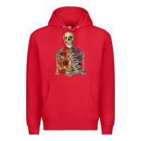 Red inhale peace exhale chaos Premium Hoodie - RanaPortraitStore