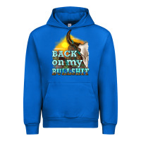 Cobalt back on my bullshit Urban Hoodie - texasbilliewilder