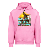 Fuchsia Pink back on my bullshit Urban Hoodie - texasbilliewilder