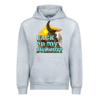 Heather Grey back on my bullshit Urban Hoodie - texasbilliewilder