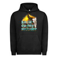 Pigment Black back on my bullshit Urban Hoodie - texasbilliewilder