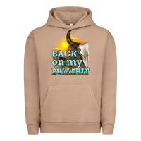 Pigment Burro back on my bullshit Urban Hoodie - texasbilliewilder