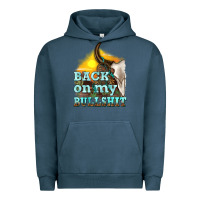 Pigment Midnight Navy back on my bullshit Urban Hoodie - texasbilliewilder