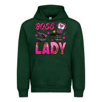 Forest Green boss lady Urban Hoodie - texasbilliewilder