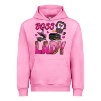 Fuchsia Pink boss lady Urban Hoodie - texasbilliewilder
