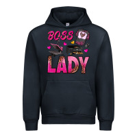 Navy boss lady Urban Hoodie - texasbilliewilder