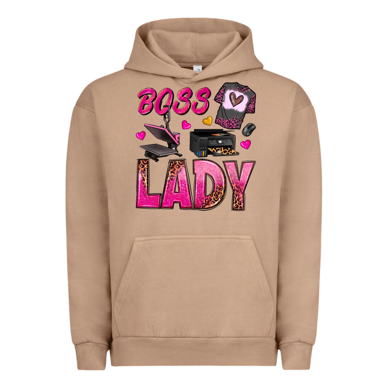 Boss Lady Urban Hoodie by texasbilliewilder | Teevron