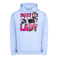 Pigment Grape Ice boss lady Urban Hoodie - texasbilliewilder
