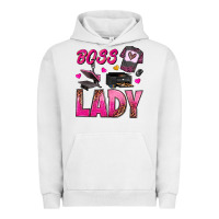 Pigment Lunar Rock boss lady Urban Hoodie - texasbilliewilder