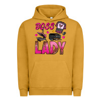 Pigment Peanut Butter boss lady Urban Hoodie - texasbilliewilder