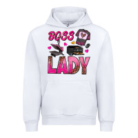 White boss lady Urban Hoodie - texasbilliewilder