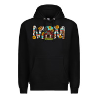 Black barn mom western mother s day Premium Hoodie - texasbilliewilder