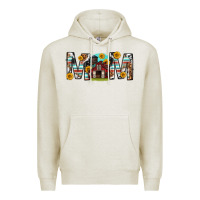 Oatmeal Heather barn mom western mother s day Premium Hoodie - texasbilliewilder