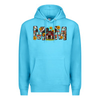 Ocean Blue barn mom western mother s day Premium Hoodie - texasbilliewilder