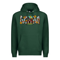 Sports Green barn mom western mother s day Premium Hoodie - texasbilliewilder