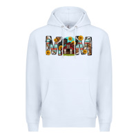 White barn mom western mother s day Premium Hoodie - texasbilliewilder