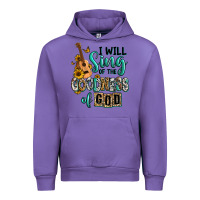 Tulip i will sing of the goodness of god Urban Hoodie - RanaPortraitStore