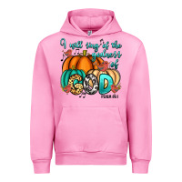 Fuchsia Pink i will sing of the godness of god psalm 89 1 Urban Hoodie - RanaPortraitStore
