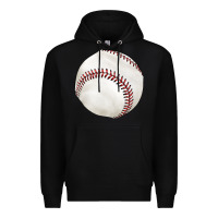 Black baseball Premium Hoodie - texasbilliewilder