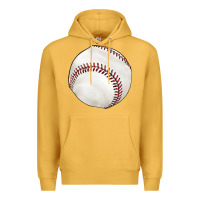 Mustard baseball Premium Hoodie - texasbilliewilder