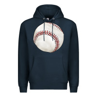 Navy baseball Premium Hoodie - texasbilliewilder