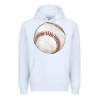White baseball Premium Hoodie - texasbilliewilder