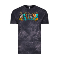 Cloud Black Welcome fall Vintage Tee - Artiststas