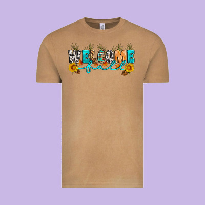 Welcome Fall Vintage Tee Designed By Artiststas