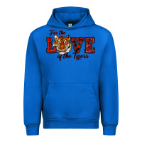 Cobalt for the love of the tigers red Urban Hoodie - RanaPortraitStore
