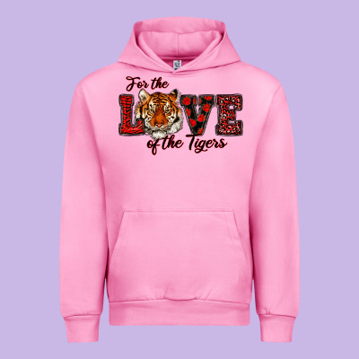 Urban Hoodie for the love of the tigers red