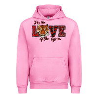 Fuchsia Pink for the love of the tigers red Urban Hoodie - RanaPortraitStore