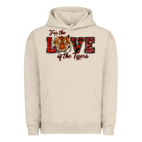 Pigment French Oak for the love of the tigers red Urban Hoodie - RanaPortraitStore