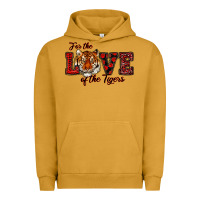 Pigment Peanut Butter for the love of the tigers red Urban Hoodie - RanaPortraitStore
