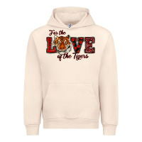 Sandshell for the love of the tigers red Urban Hoodie - RanaPortraitStore