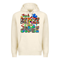 Tofu think before you judge autism Premium Hoodie - Zillion Design Studio