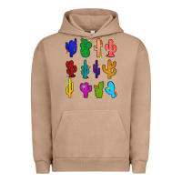Pigment Burro christmas glitter cactus Urban Hoodie - Zillion Design Studio