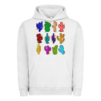 Pigment Lunar Rock christmas glitter cactus Urban Hoodie - Zillion Design Studio