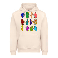 Sandshell christmas glitter cactus Urban Hoodie - Zillion Design Studio