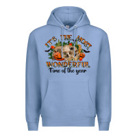 Colony Blue it's the most wonderful time of the year Premium Hoodie - RanaPortraitStore