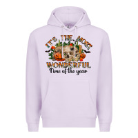 Lilac it's the most wonderful time of the year Premium Hoodie - RanaPortraitStore