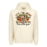 Sandshell it's the most wonderful time of the year Premium Hoodie - RanaPortraitStore