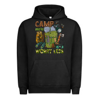 Pigment Black camp more worry less Urban Hoodie - texasbilliewilder