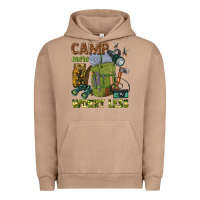 Pigment Burro camp more worry less Urban Hoodie - texasbilliewilder