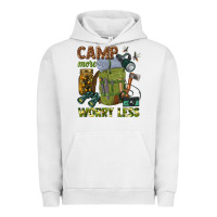 Pigment Lunar Rock camp more worry less Urban Hoodie - texasbilliewilder