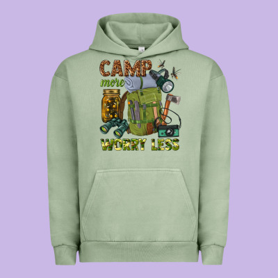 Urban Hoodie camp more worry less