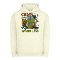 Pigment Pistachio camp more worry less Urban Hoodie - texasbilliewilder
