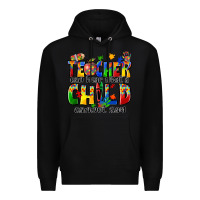 Black teacher can hear what a child cannot say Premium Hoodie - Zillion Design Studio