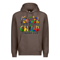 Coffee teacher can hear what a child cannot say Premium Hoodie - Zillion Design Studio