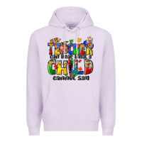 Lilac teacher can hear what a child cannot say Premium Hoodie - Zillion Design Studio