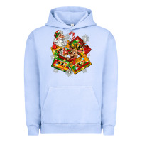 Pigment Grape Ice christmas cassette tapes Urban Hoodie - Zillion Design Studio